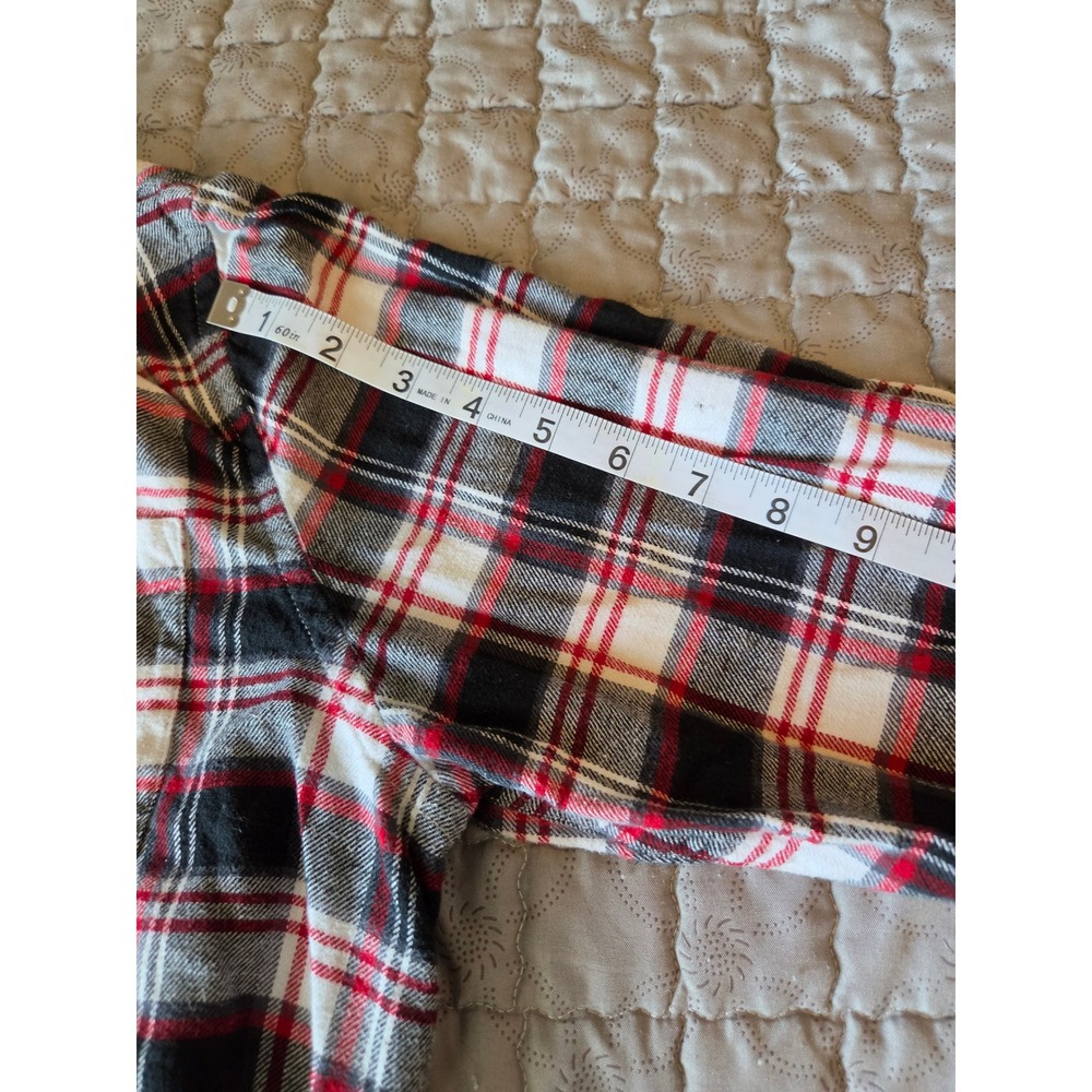 Chaps Men's Large Plaid Flannel Button Down Shirt - Picture 8 of 10